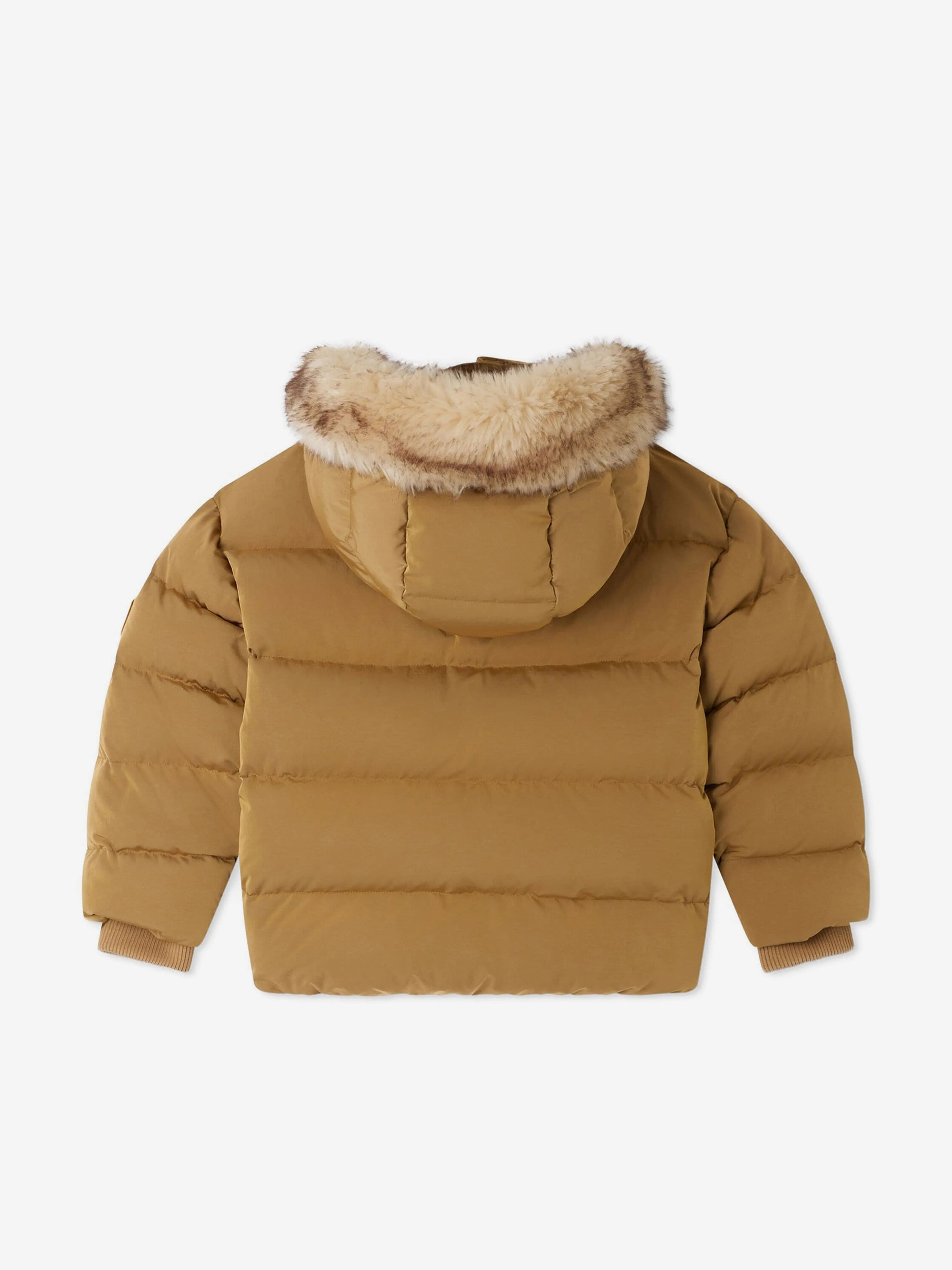 Bonpoint Mädchen Goldie Steppjacke in Braun