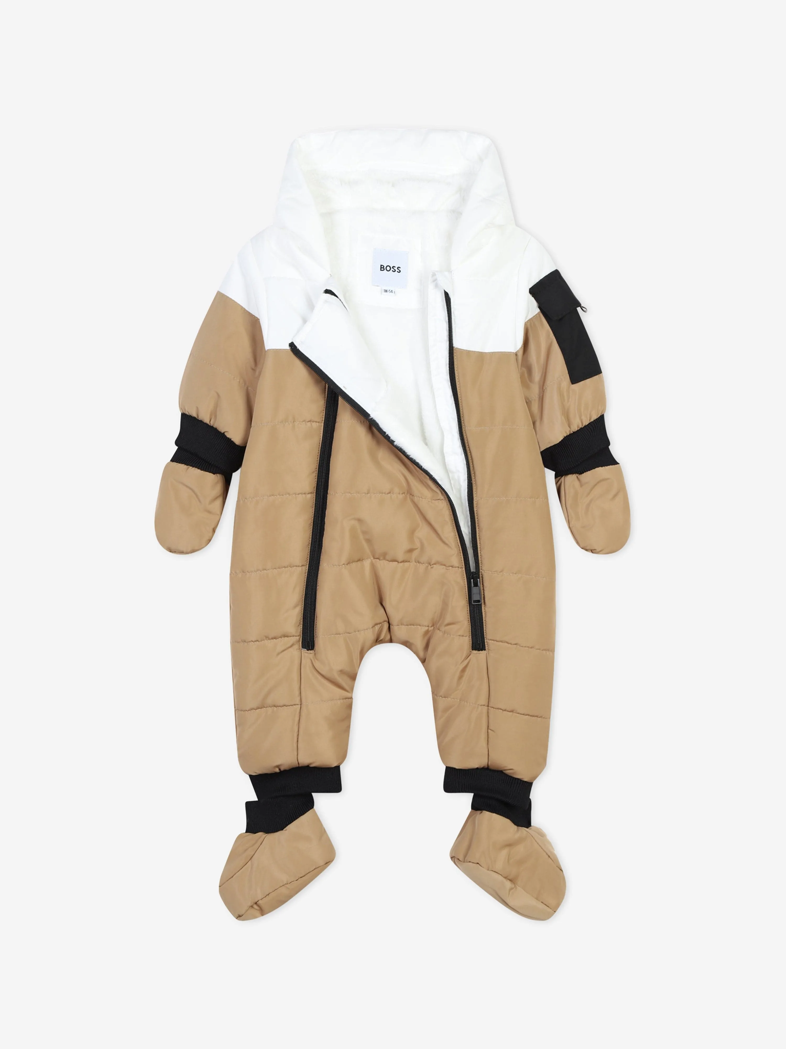 BOSS Baby Boys Schneeanzug in Braun
