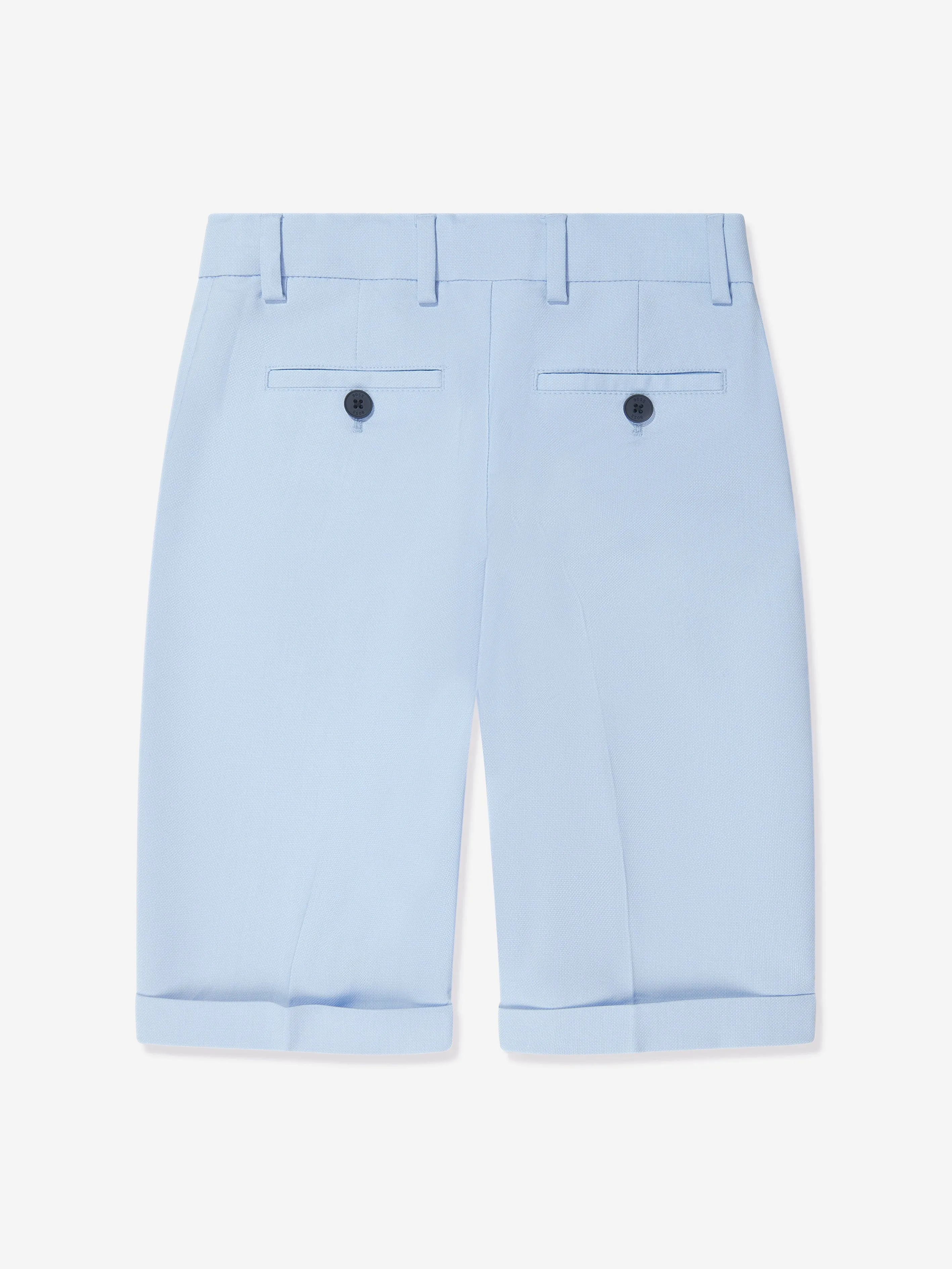 BOSS Boys Marken-Shorts in Blau
