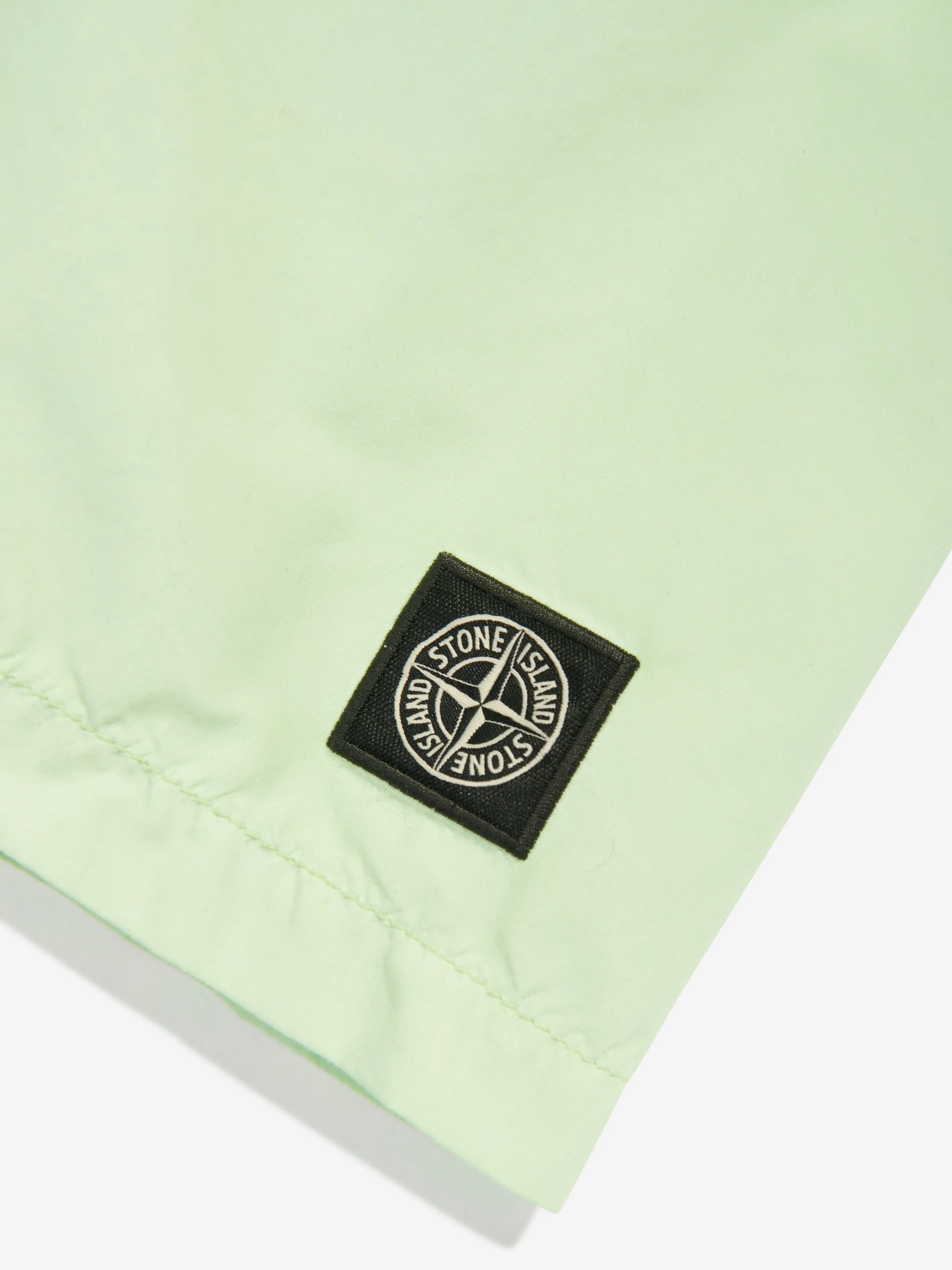 Jungen Kompass Logo Badeshorts in Grün