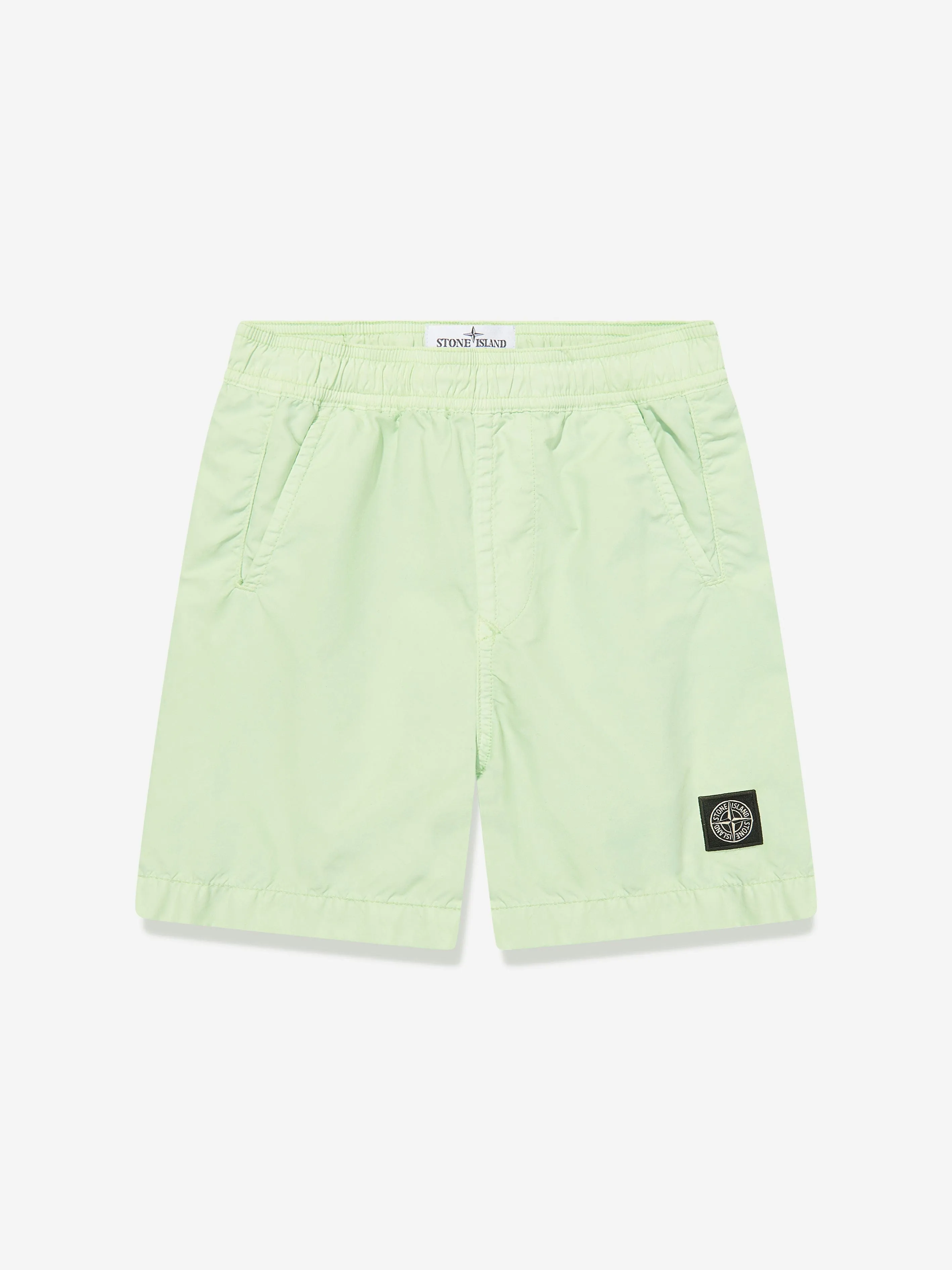 Jungen Kompass Logo Badeshorts in Grün