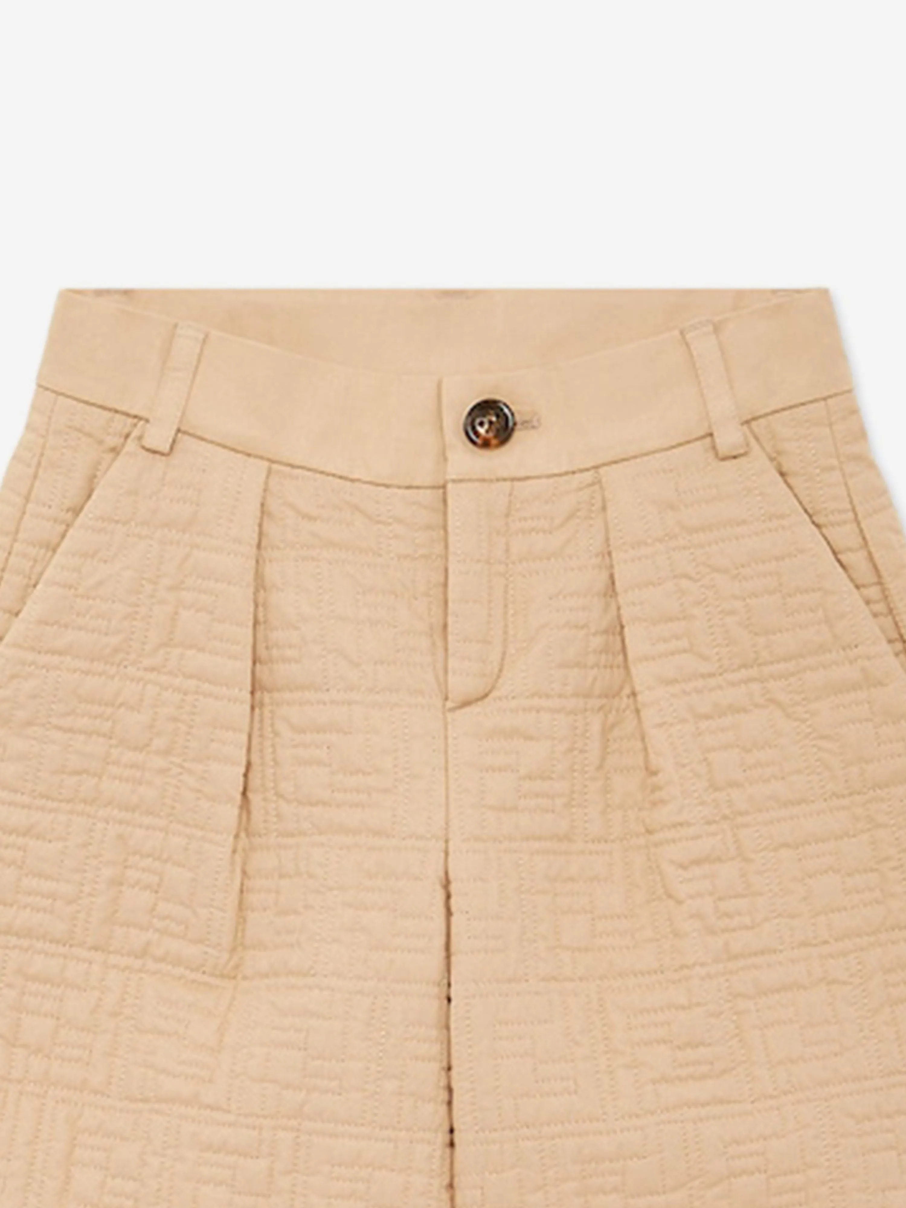 Jungen FF Steppshorts in Beige
