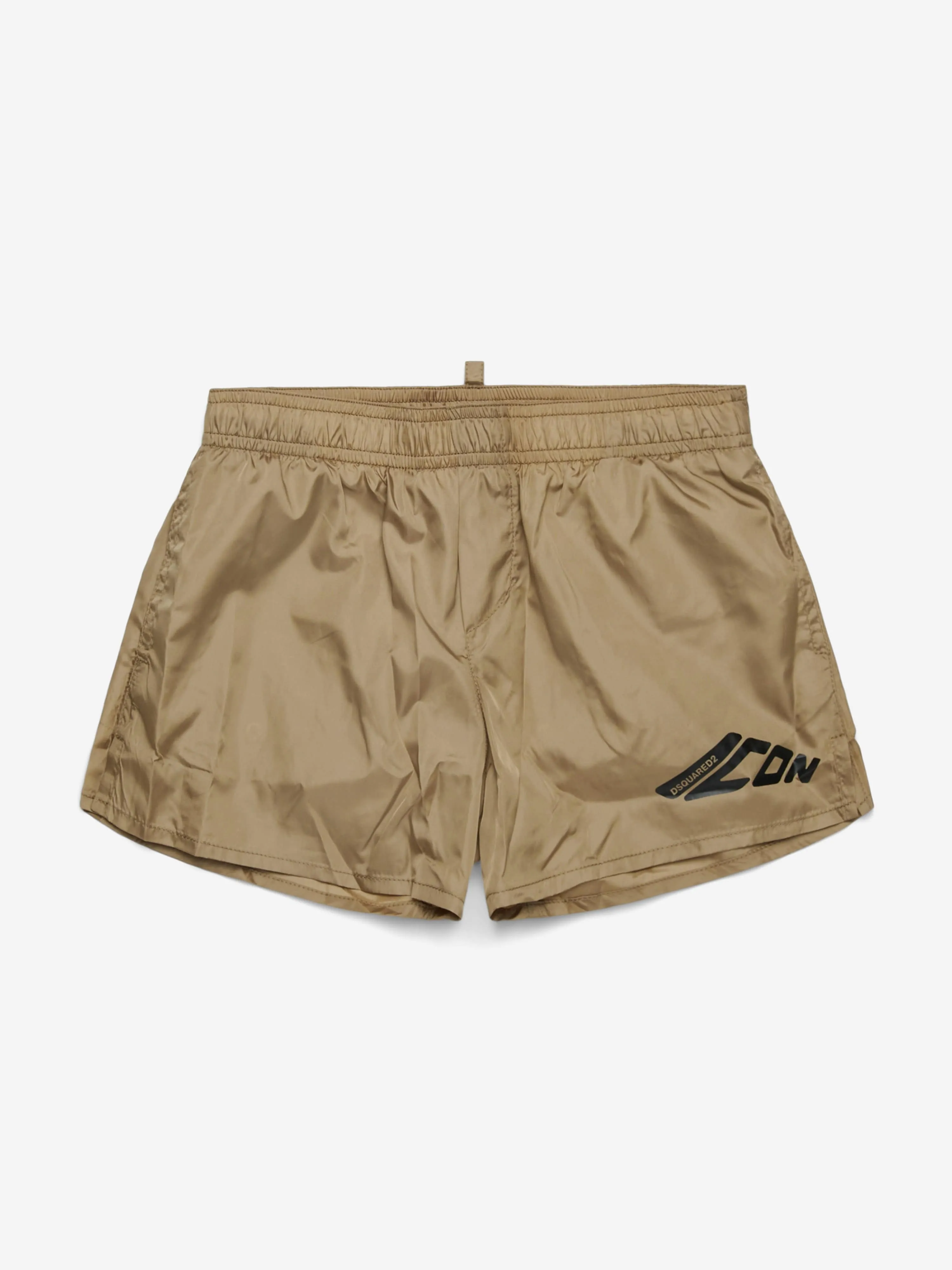 Jungen Icon Badeshorts in Beige