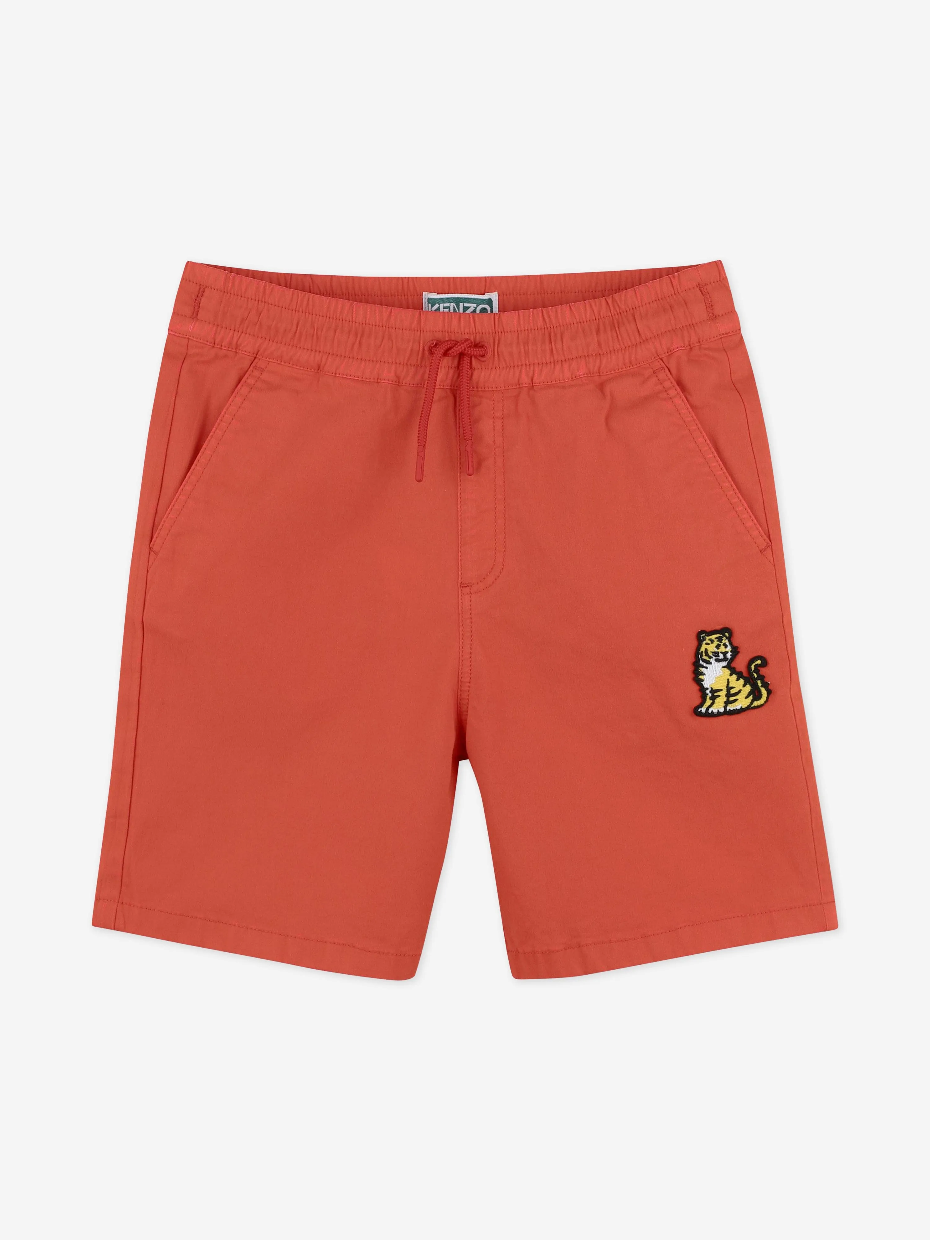 Jungen Kotora Bermuda-Shorts in Rot
