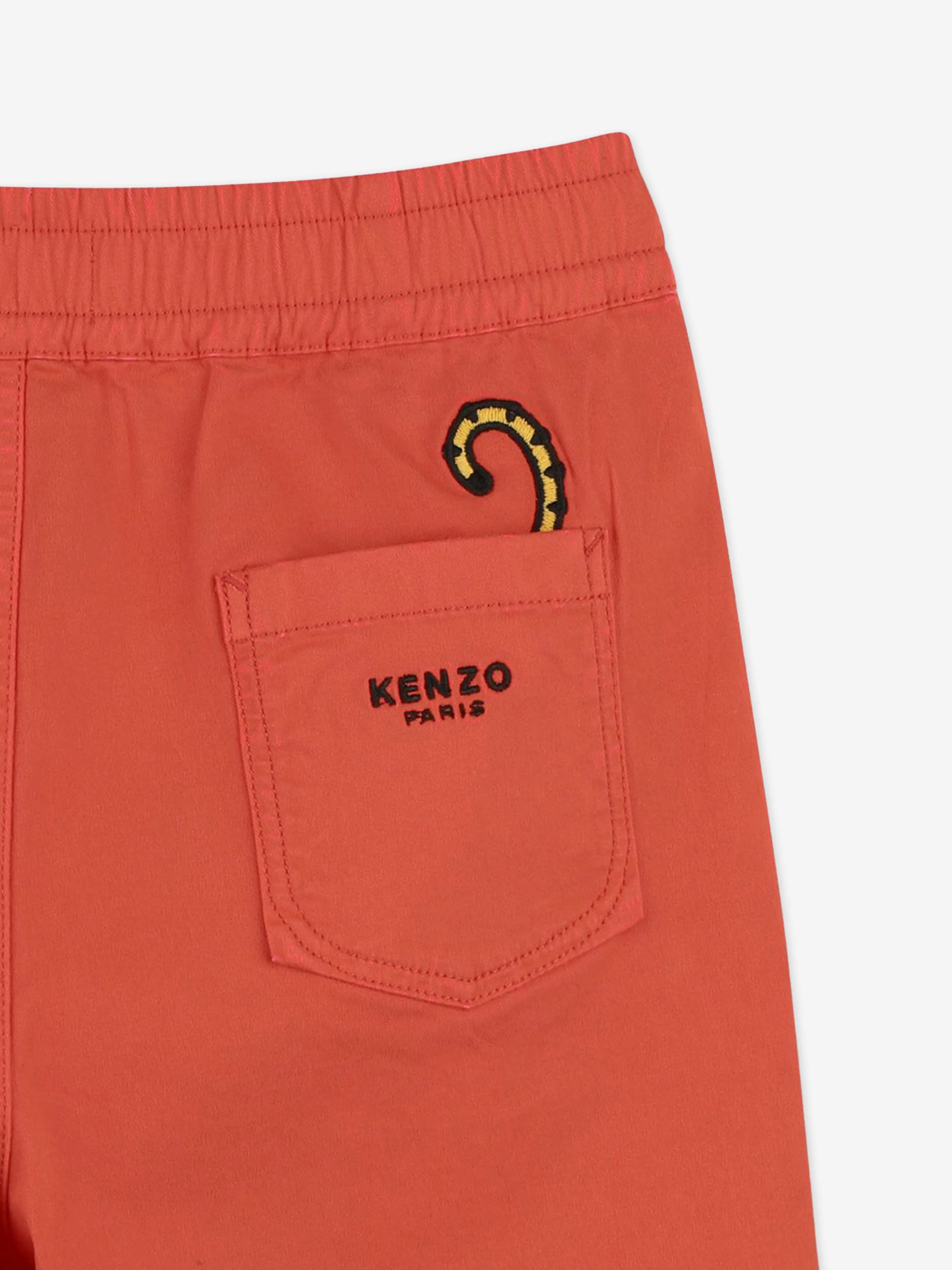 Jungen Kotora Bermuda-Shorts in Rot