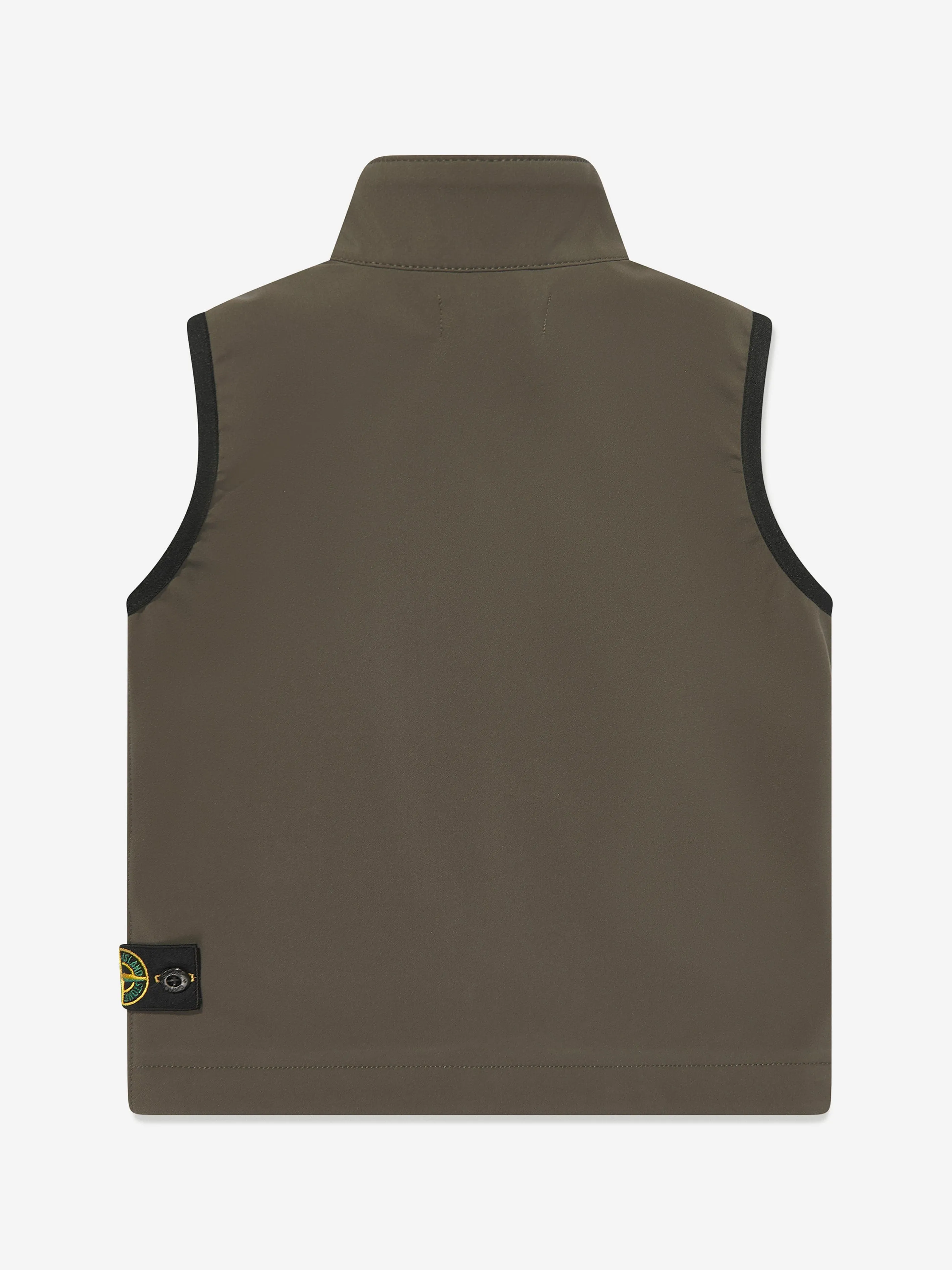 Jungen Logo Gilet in Grün