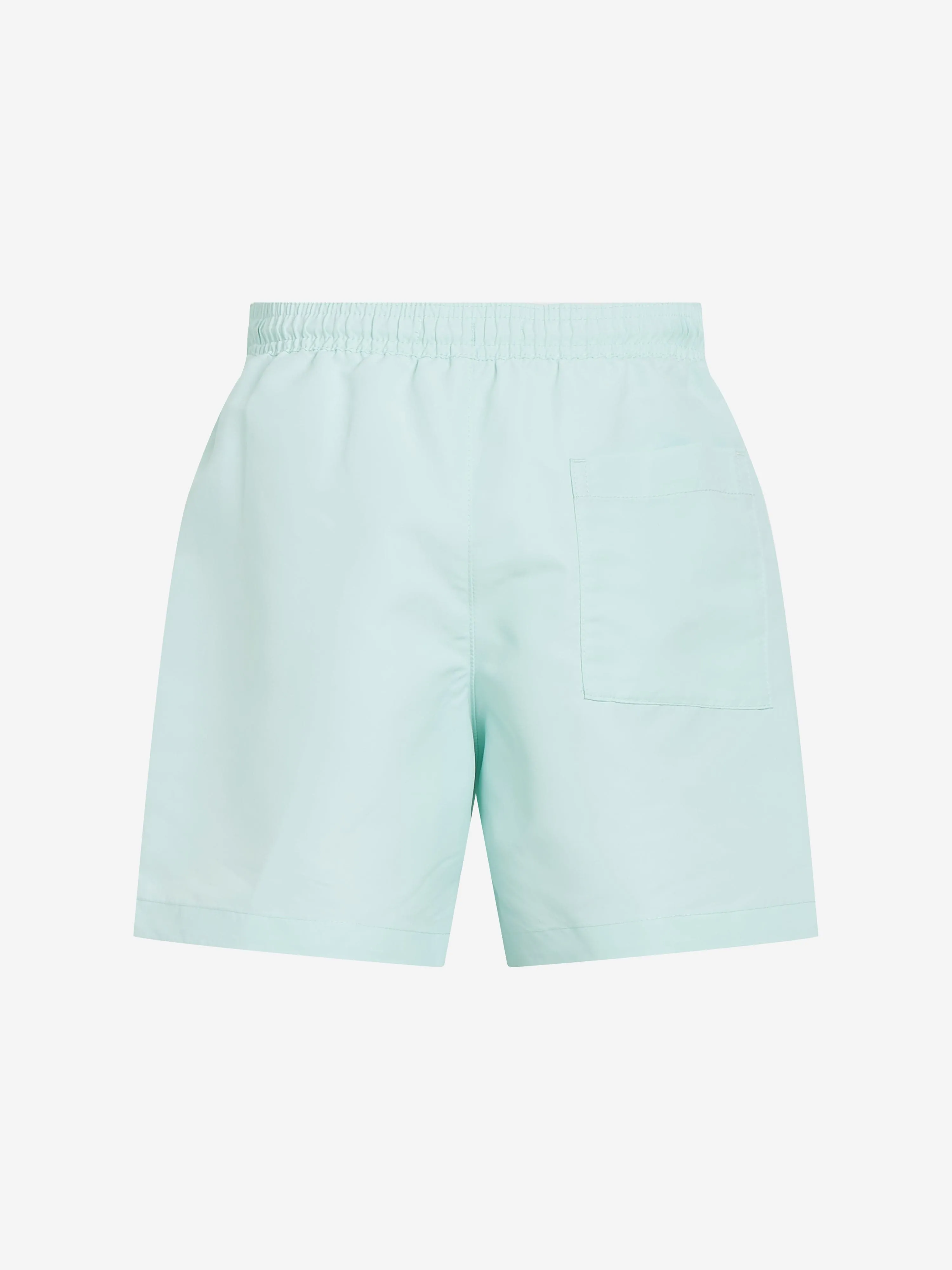 Jungen Logo Badeshorts in Grün