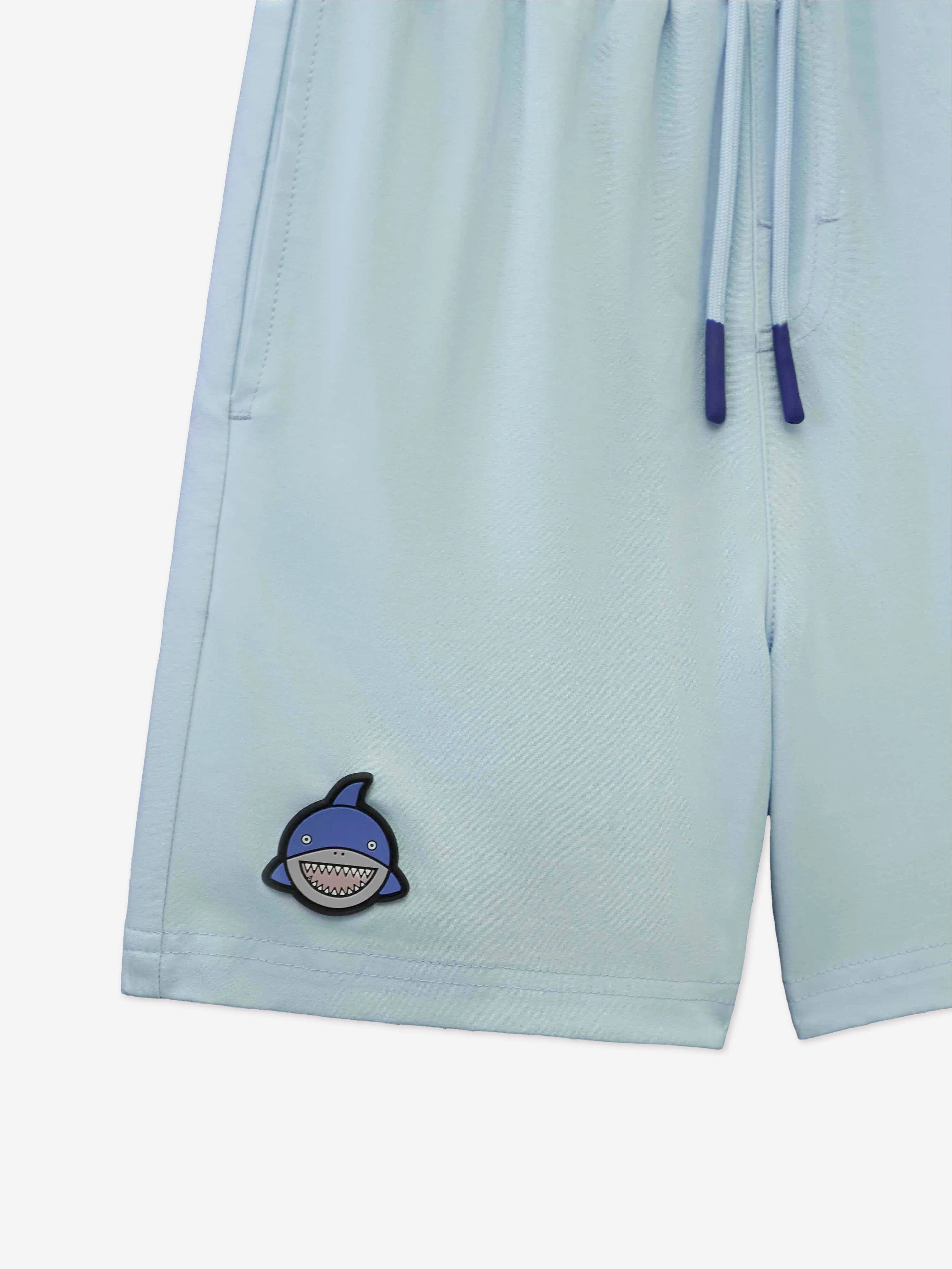 Boys Reef The Shark Badeshorts in Blau (UPF50 )