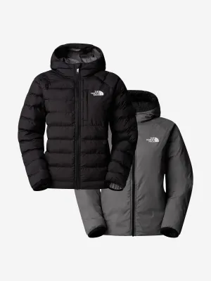 Jungen Reversible Perrito Kapuzenjacke in Schwarz