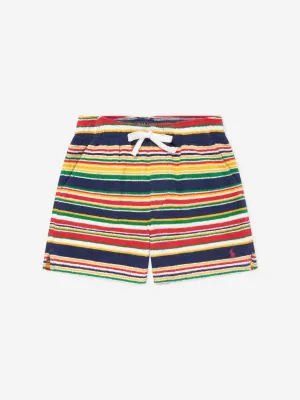 Gestreifte Jungen-Shorts in Mehrfarben