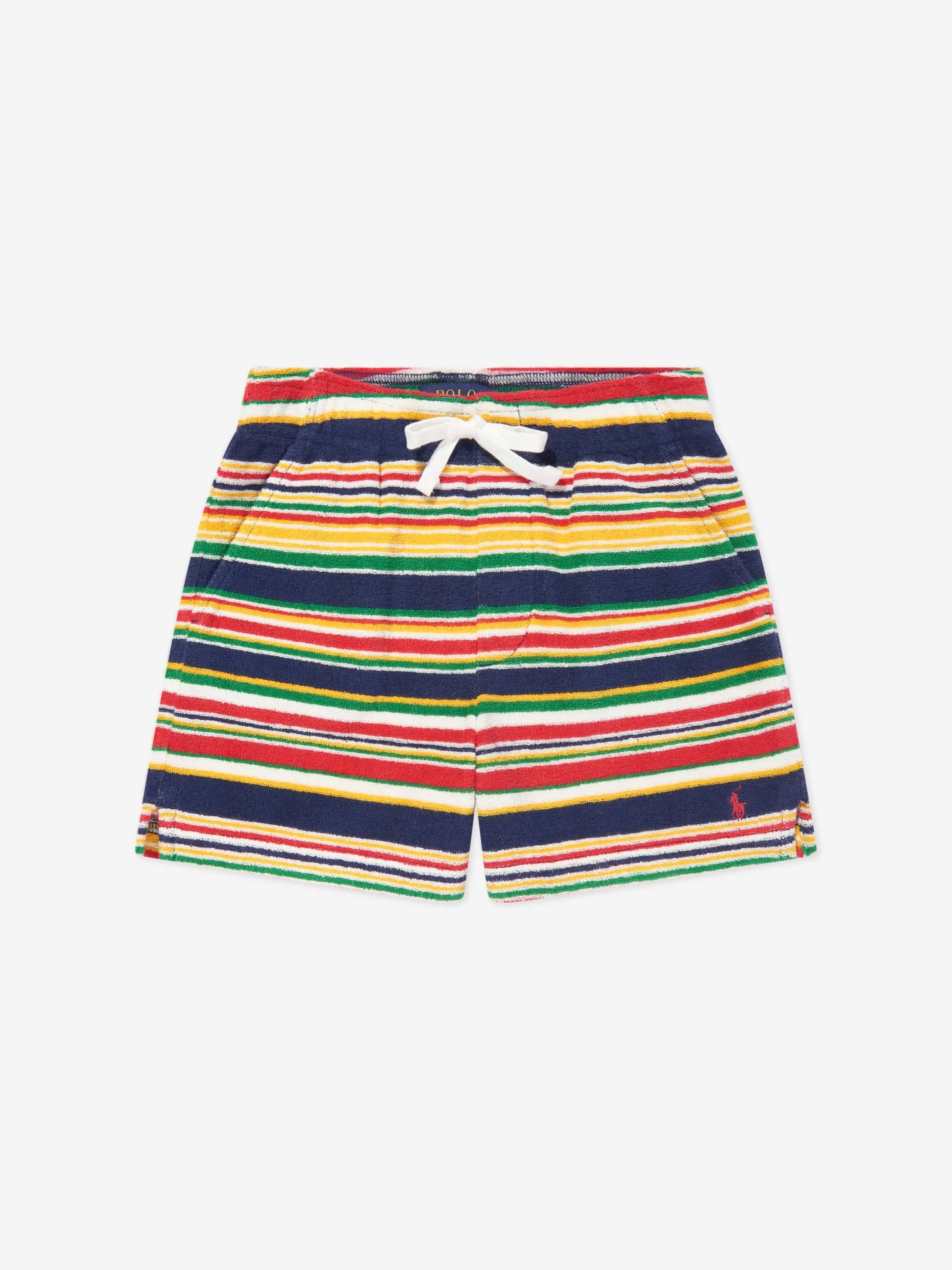Gestreifte Jungen-Shorts in Mehrfarben