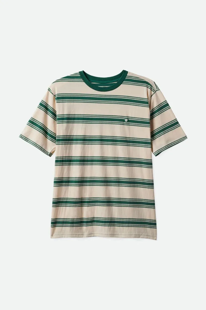 BRIXTON - HILT SCHILD S/S STRICK