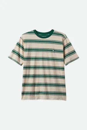 BRIXTON - HILT SCHILD S/S STRICK