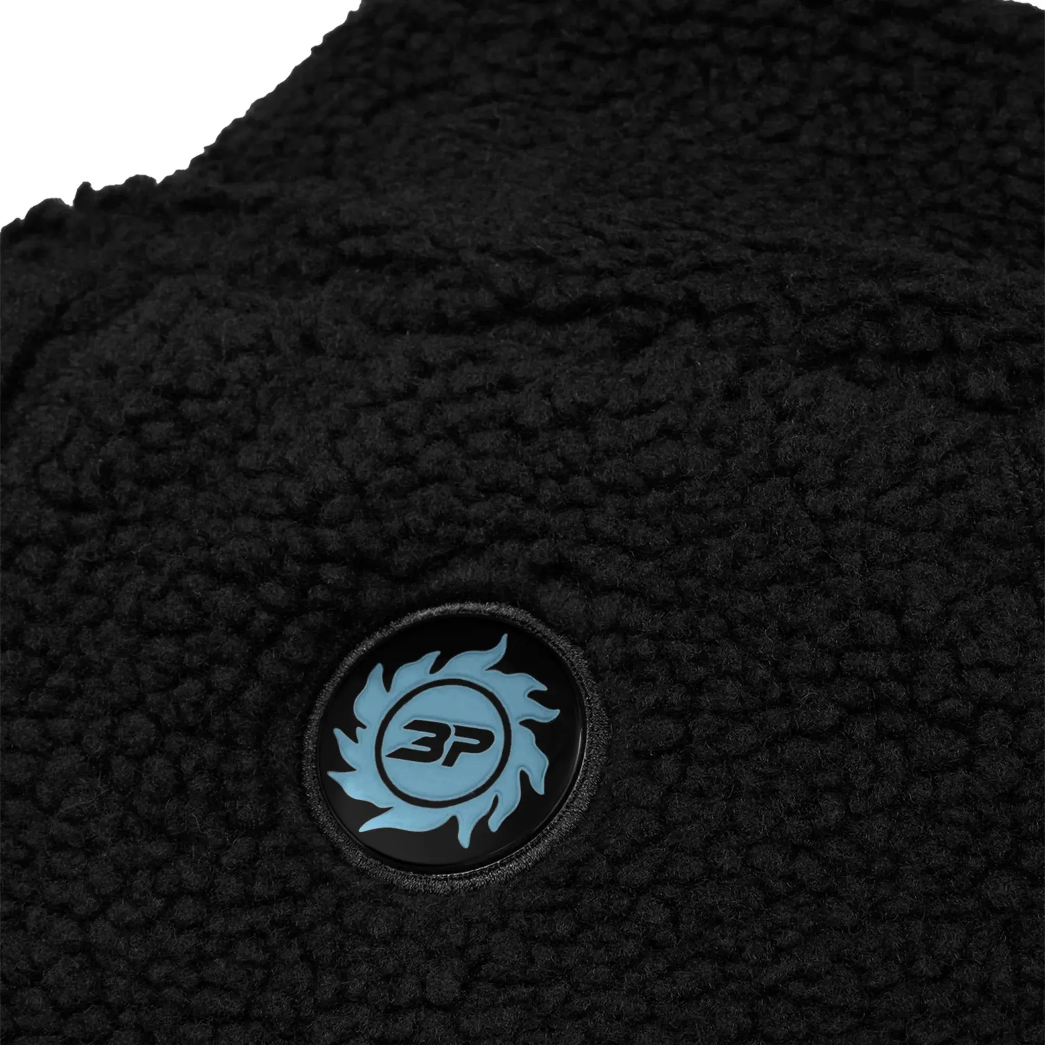 Broken Planet Mitternachtsschwarzer Polar Fleece Broken Planet Kleidung