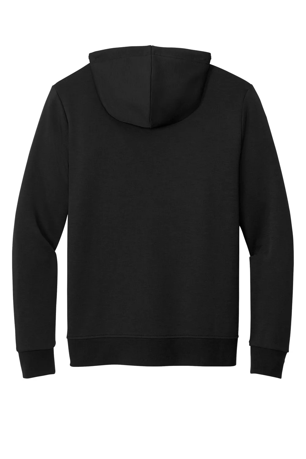 Brooks Brothers Herren Kapuzenpullover mit Doppelstrick und Reißverschluss sowie Taschen - Tiefschwarz