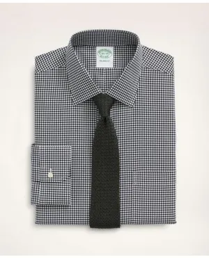 Brooks Brothers Herren Stretch Milano Slim-Fit Hemd Schwarz Brooks Brothers