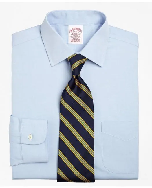 Brooks Brothers Herren Hemd Traditionelle Passform Extra Bequem Leichtblau Brooks Brothers