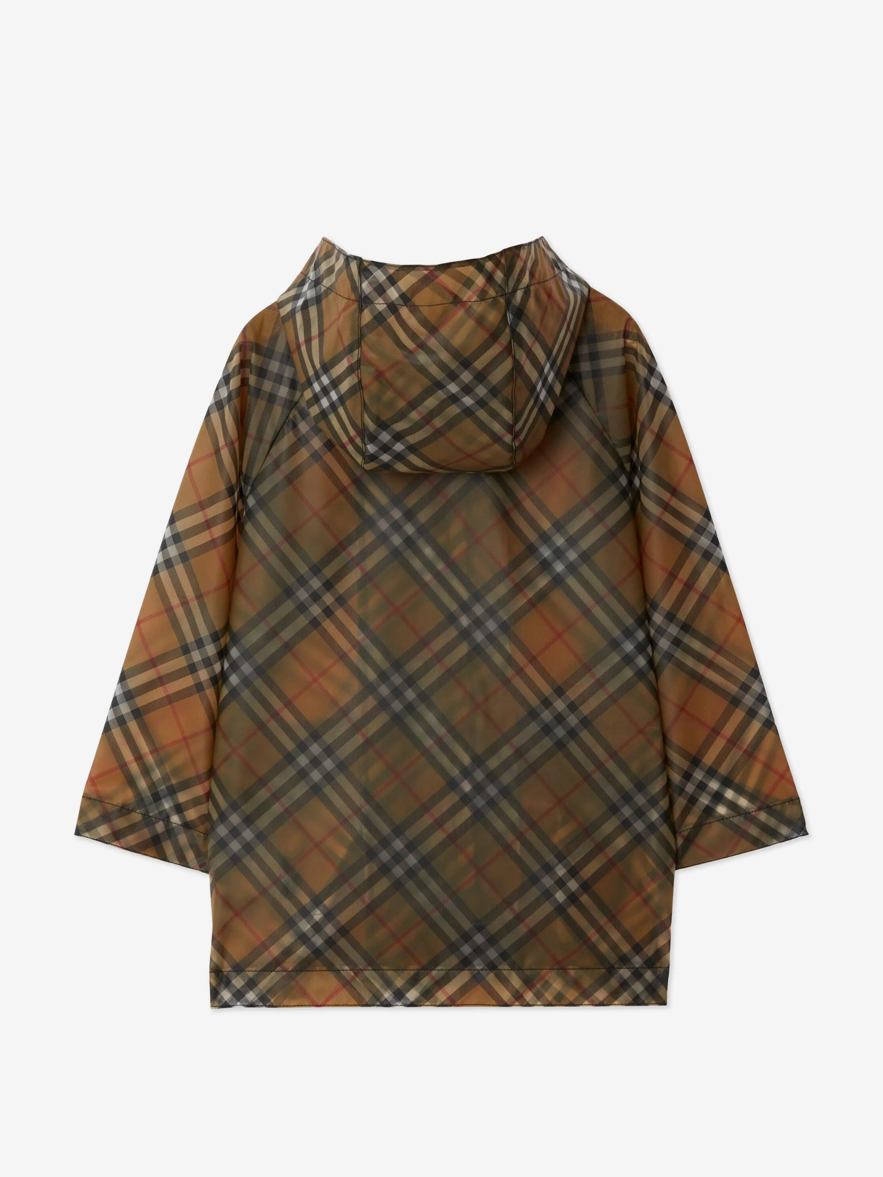 Burberry Girls Archive Check Emilia Jacke in Beige