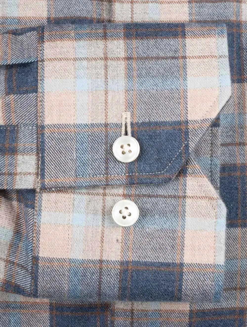 Buttondown Multi Check Hemd Multi