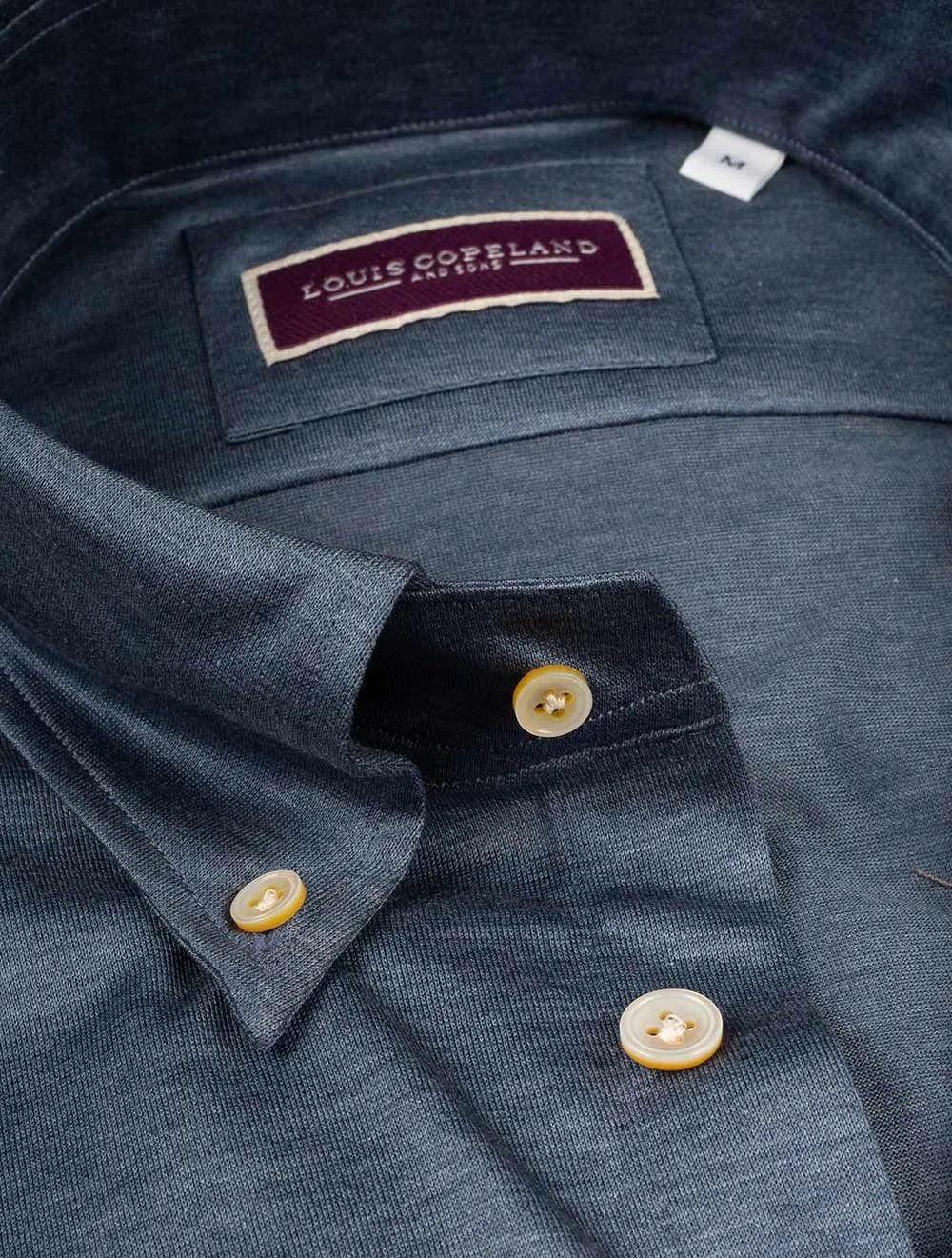 Buttondown Stretch Hemd Petrol