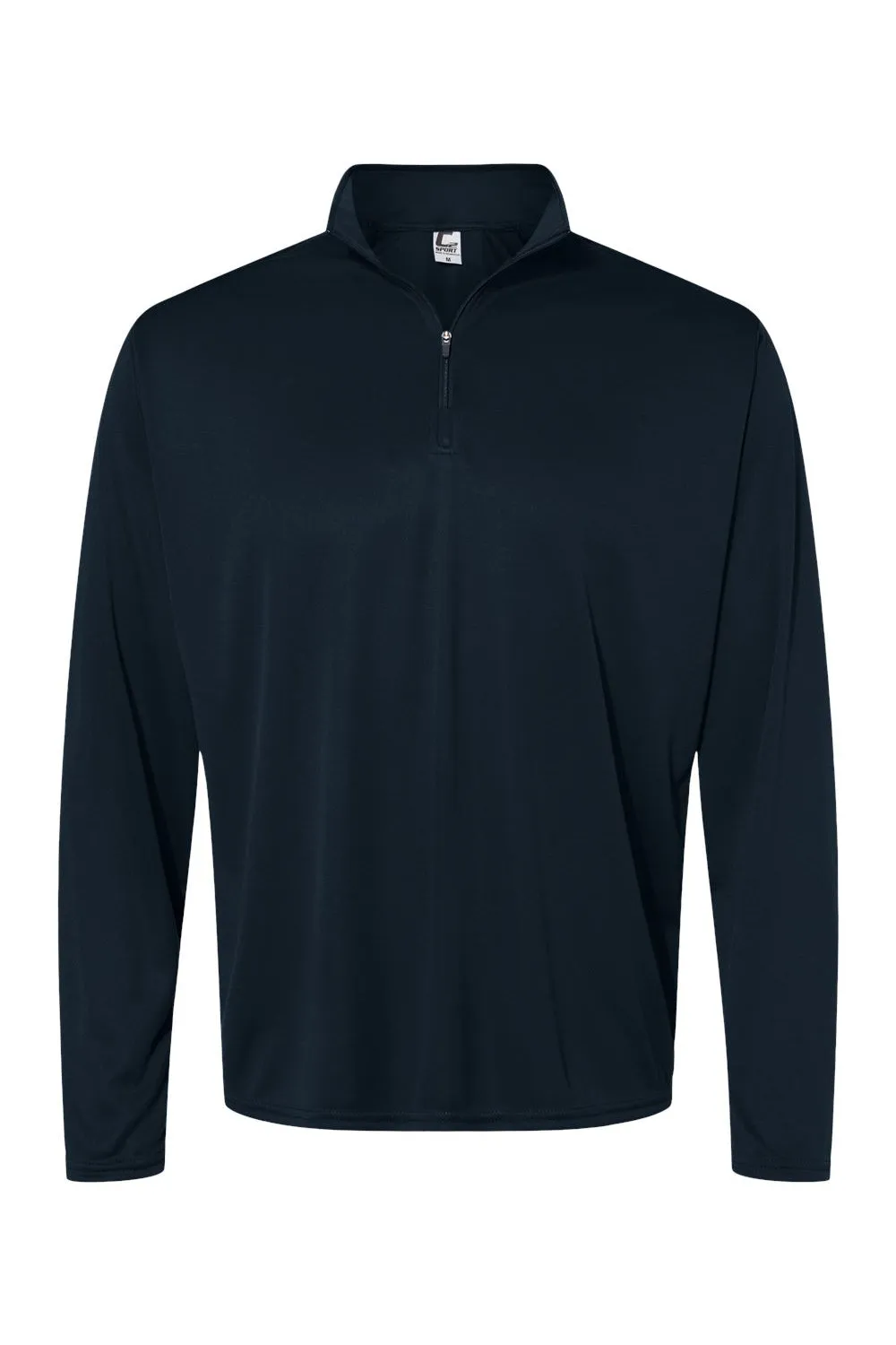 C2 Sport Herren Feuchtigkeitstransportierendes 1/4-Zip Sweatshirt - Marineblau