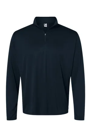 C2 Sport Herren Feuchtigkeitstransportierendes 1/4-Zip Sweatshirt - Marineblau