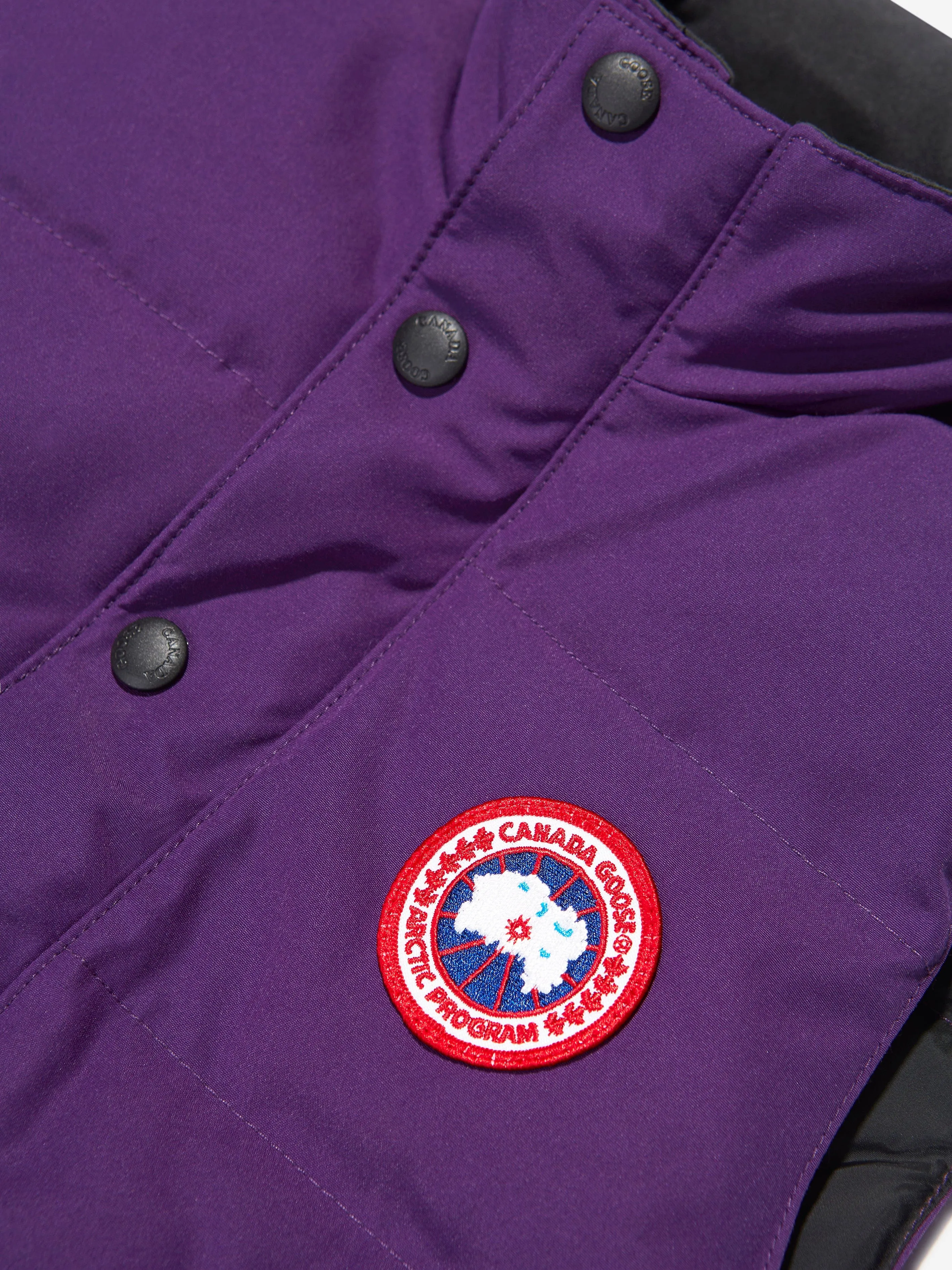 Canada Goose Kinder Daunengefütterte Vanier Weste in Lila