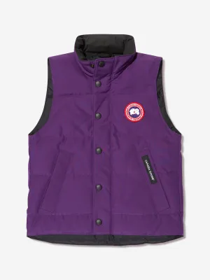 Canada Goose Kinder Daunengefütterte Vanier Weste in Lila