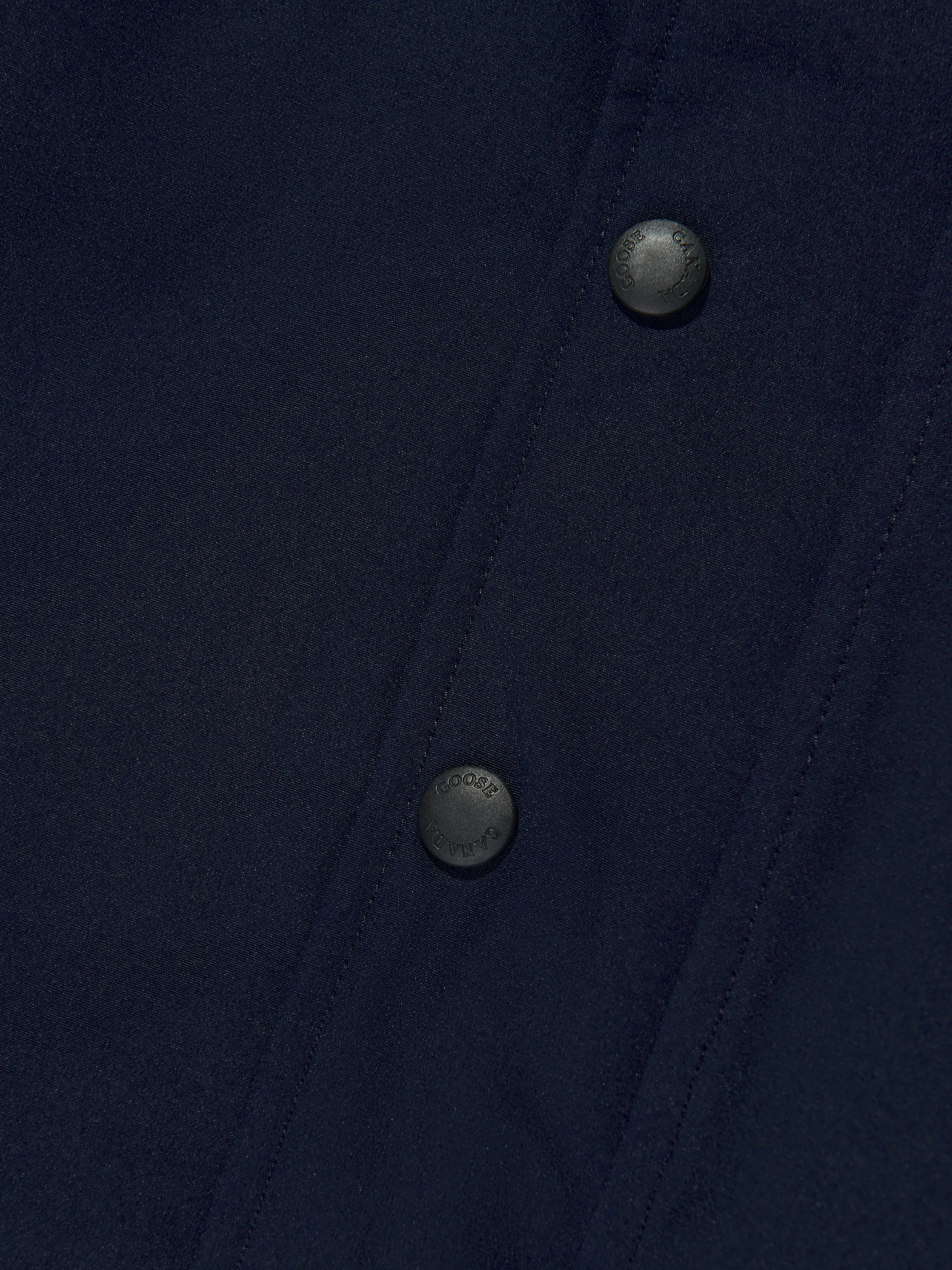 Canada Goose Kids Logan Parka in Marineblau