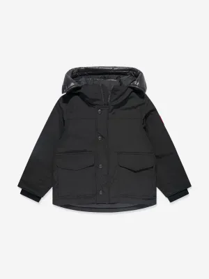 Canada Goose Kids Lynx Parka in Schwarz
