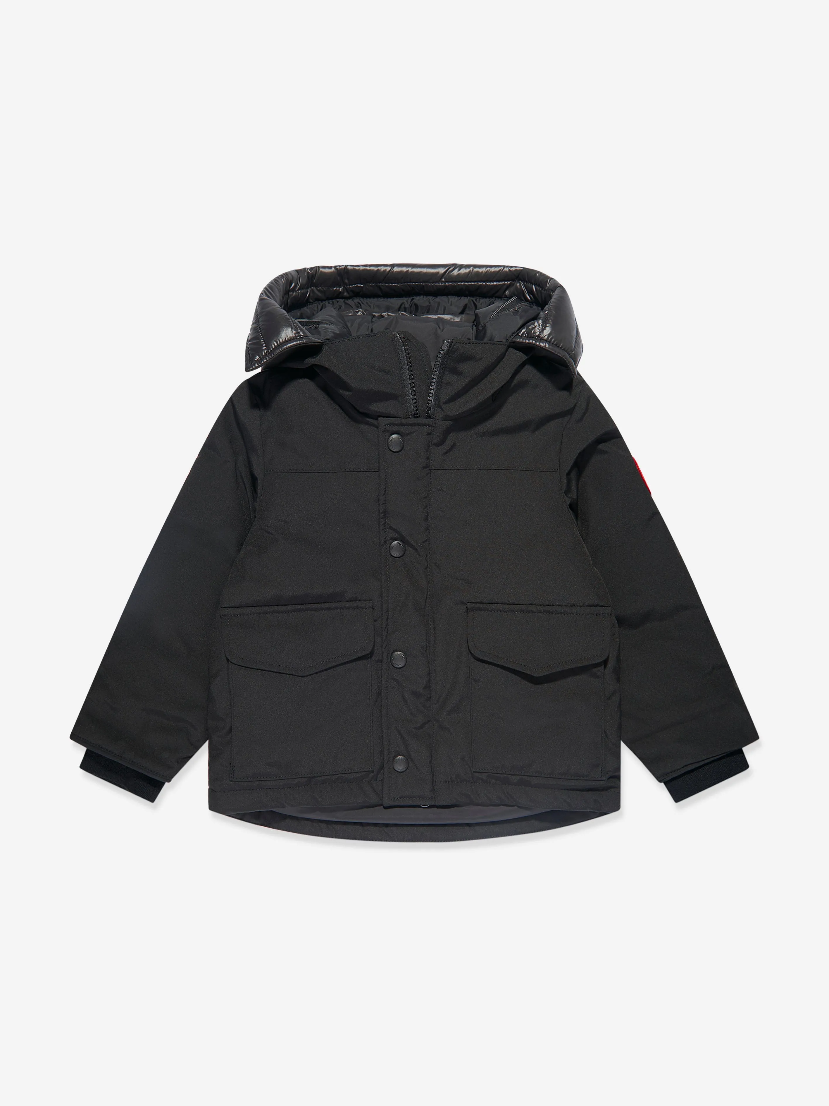 Canada Goose Kids Lynx Parka in Schwarz