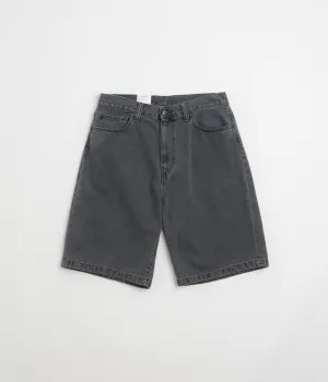 Carhartt Landon Shorts - Schwarz Heavy Stone Wash Carhartt