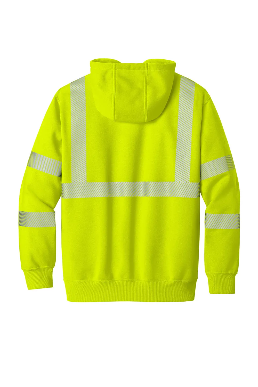 Carhartt Herren ANSI 107 Klasse 3 wasserdichte Kapuzenpullover Hoodie mit Beuteltasche - Leuchtendes Limettengrün