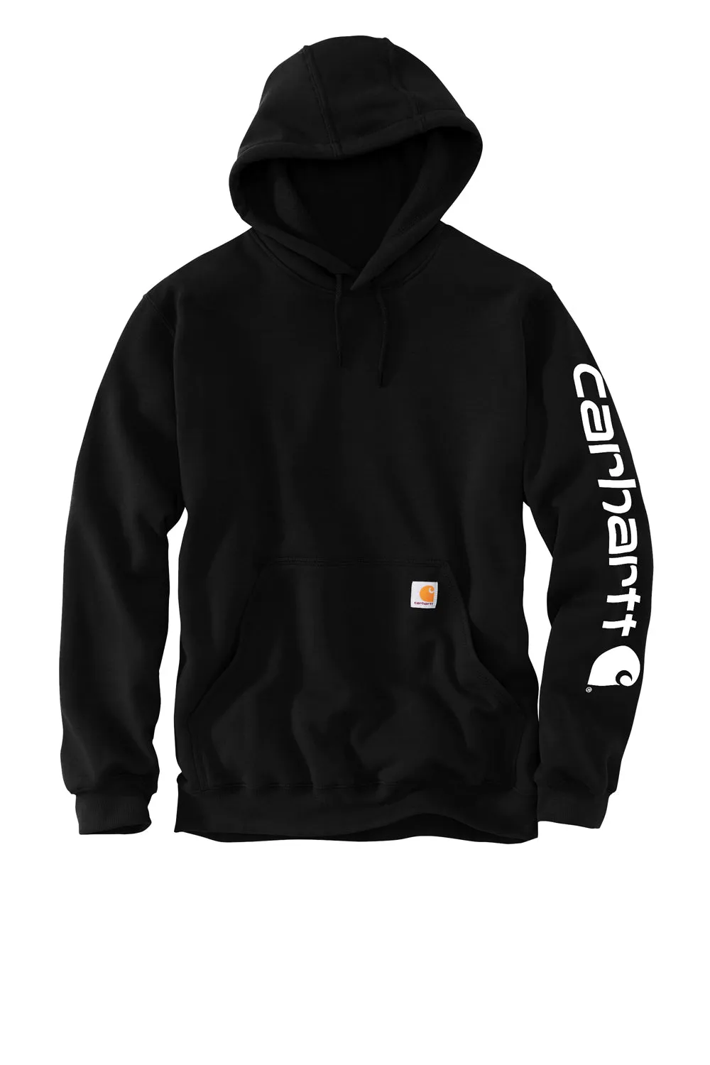 Carhartt Herren Kapuzenpullover mit Kangaroo-Tasche - Schwarz