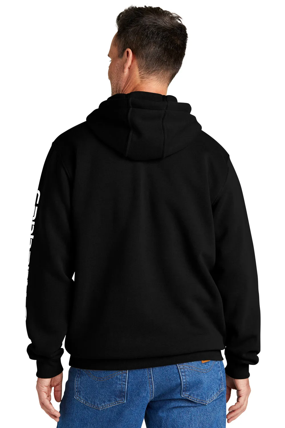 Carhartt Herren Kapuzenpullover mit Kangaroo-Tasche - Schwarz
