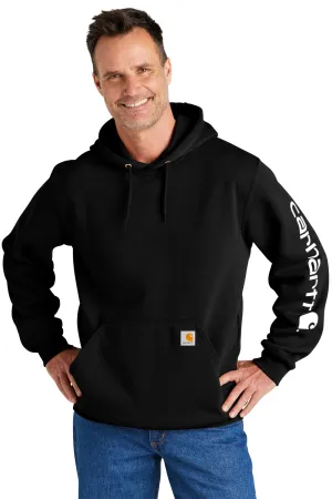 Carhartt Herren Kapuzenpullover mit Kangaroo-Tasche - Schwarz