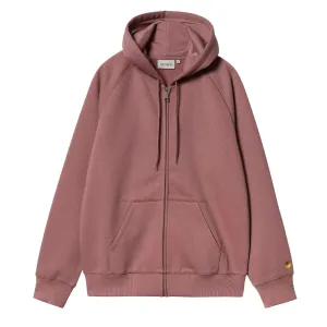 Carhartt WIP Kapuzen-Chase-Jacke Duskypink / Gold