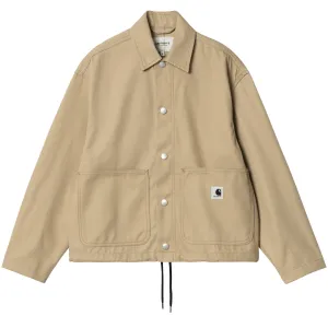 Carhartt WIP Damen Einfaches Hemd Jac Leder Rigid