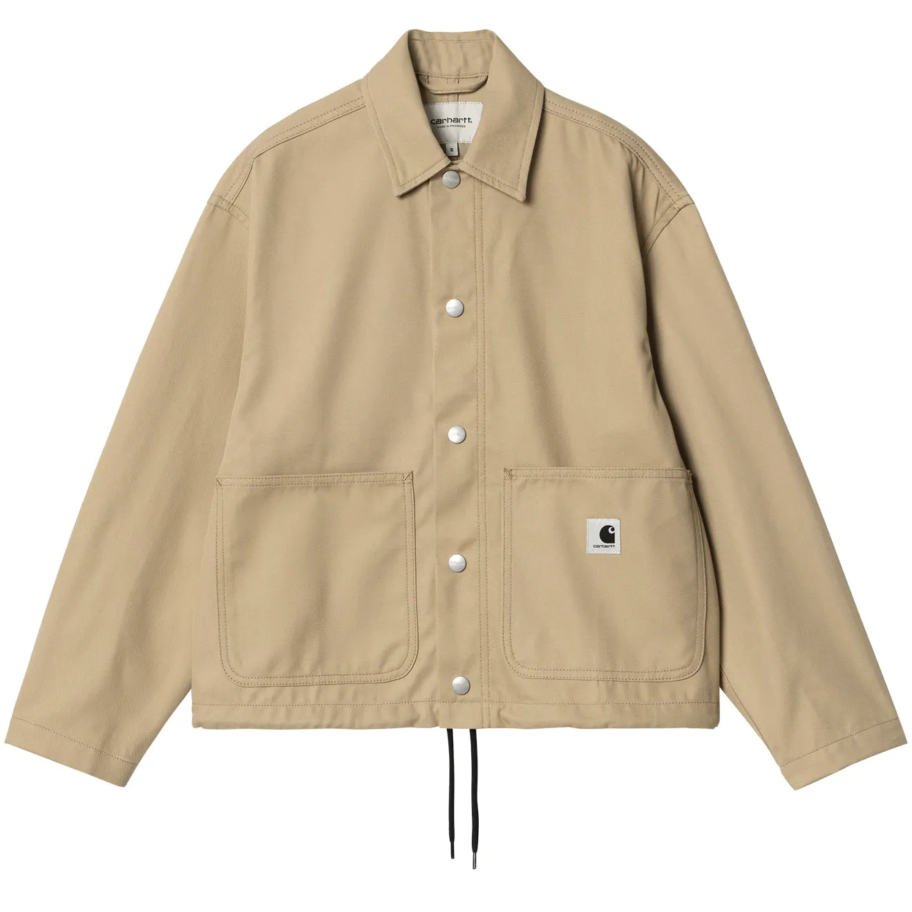 Carhartt WIP Damen Einfaches Hemd Jac Leder Rigid