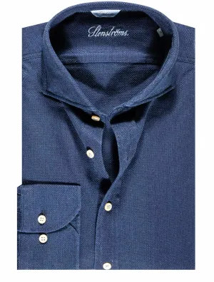 Lässiges Passform-T-Shirt in Marineblau