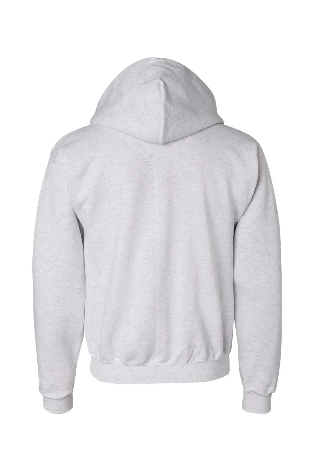 Champion Herren Double Dry Eco Feuchtigkeitstransport Fleece Full-Zip Kapuzenpullover Hoodie mit Taschen - Silbergrau