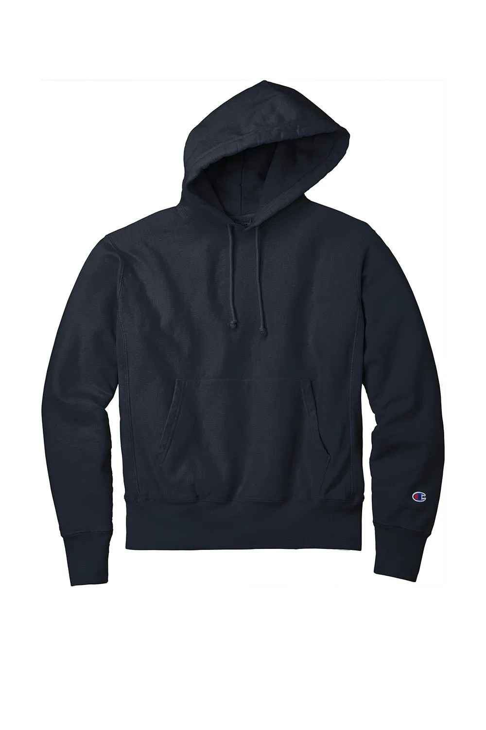 Champion Herren Reverse Weave Garment Dyed Kapuzenpullover mit Kangaroo-Tasche - Marineblau