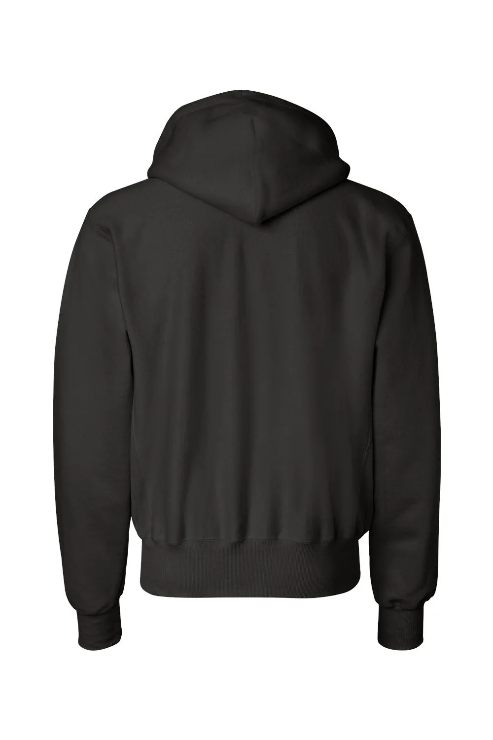 Champion Herren Kapuzenpullover mit schrumpffester Qualität und Kangaroo-Tasche - Schwarz