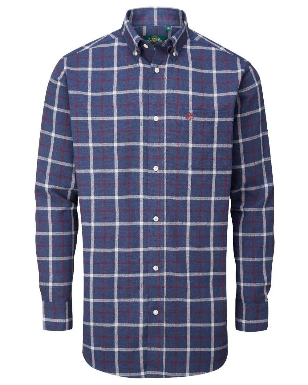 Bekleidung Alan Paine Alan Paine Ilkley Flanell Hemd mit Knopfkragen