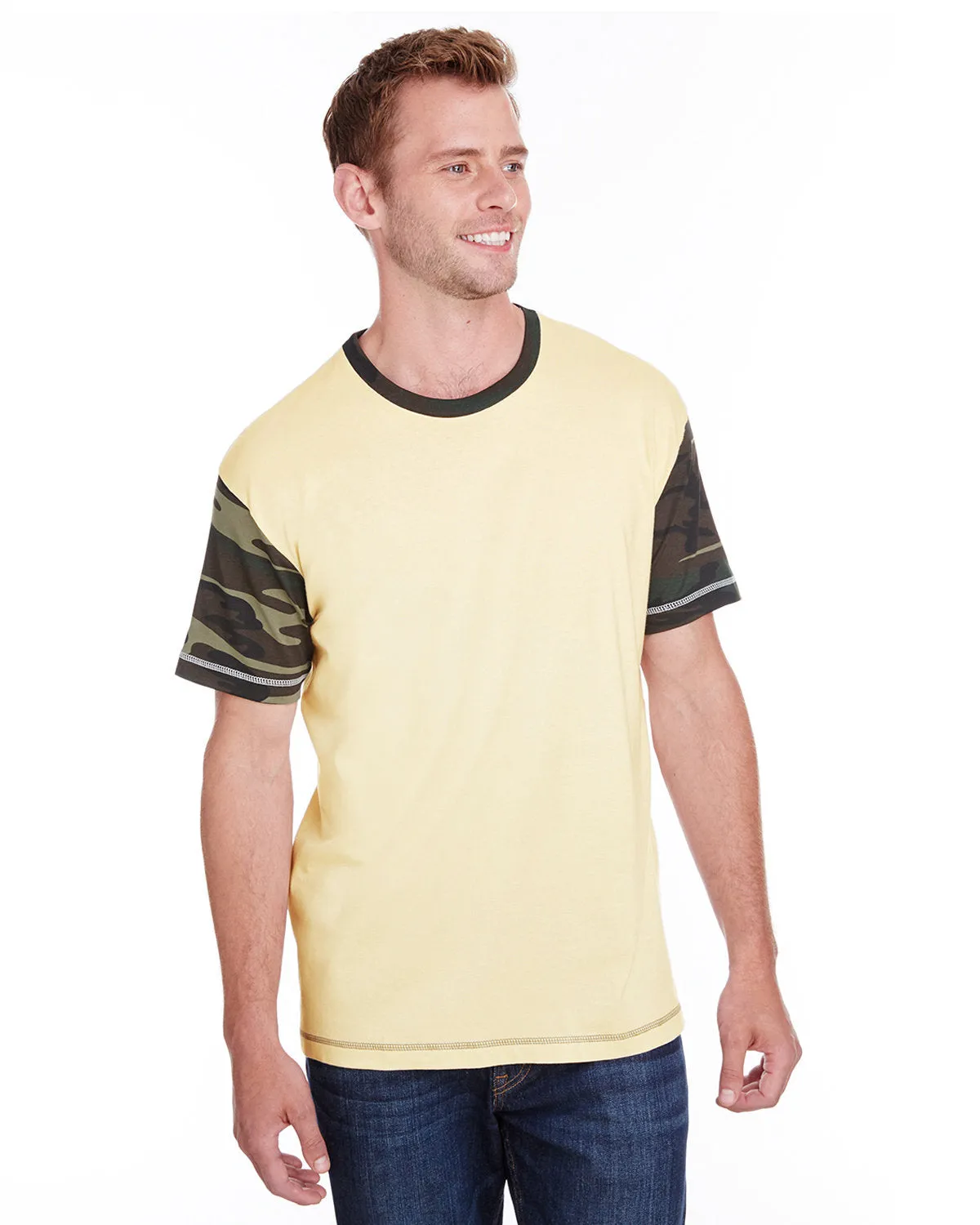 Code Five 3908 Herren Mode Camouflage T-Shirt