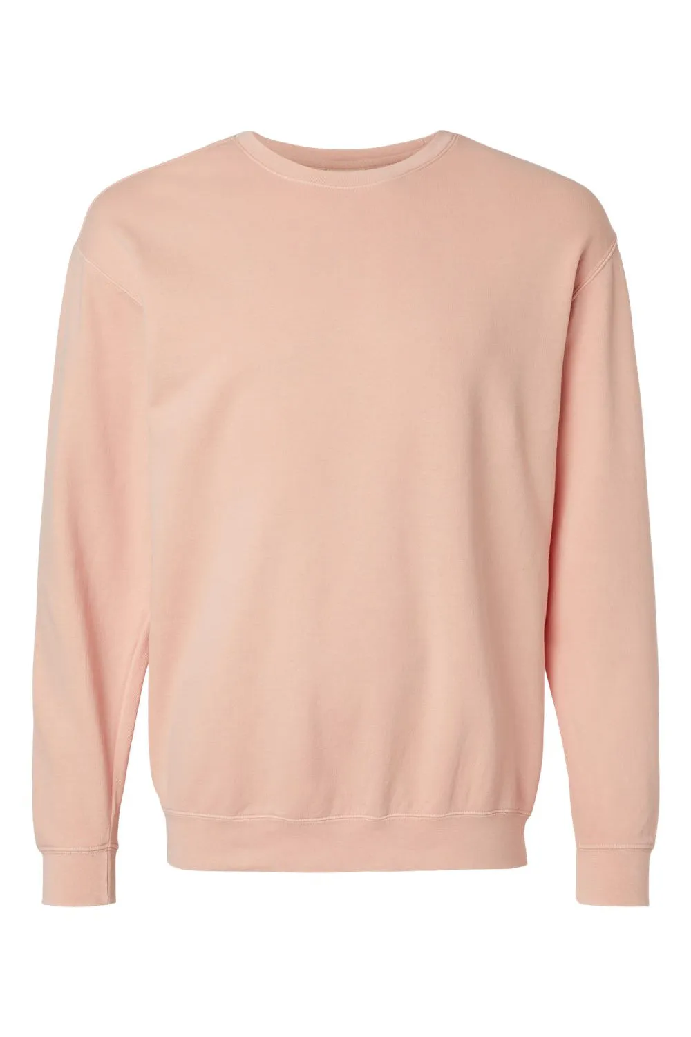 Comfort Colors Herren Fleece Pullover mit Rundhalsausschnitt - Pfirsichfarben