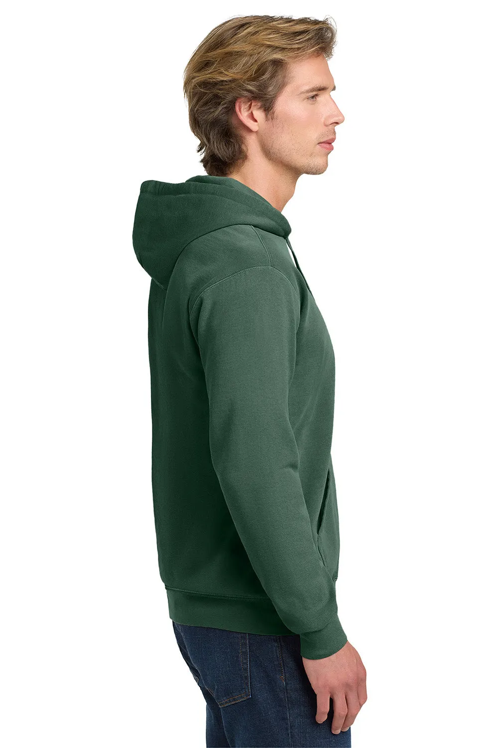 Comfort Colors Herren Kapuzenpullover mit Kangaroo-Tasche - Blaufichte