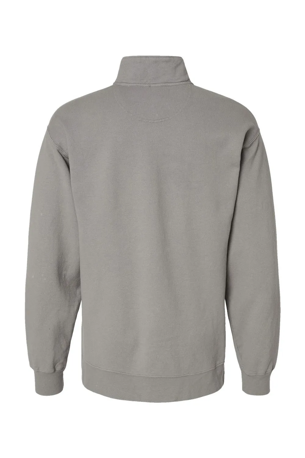ComfortWash von Hanes Herren 1/4-Zip Sweatshirt - Betongrau