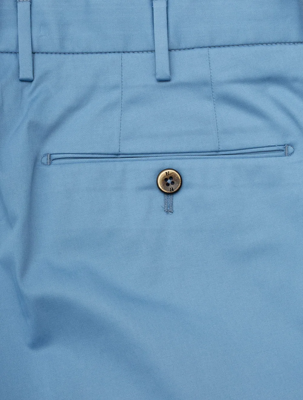 Baumwoll-Shorts Blau