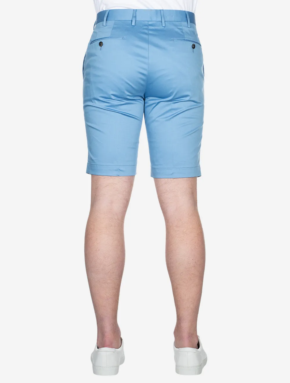 Baumwoll-Shorts Blau